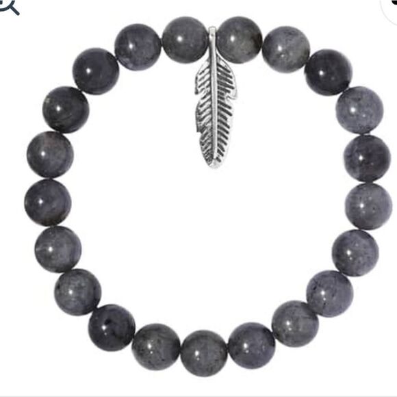 Malagasy Labradorite Beaded Bracelet - Picture 6 of 12